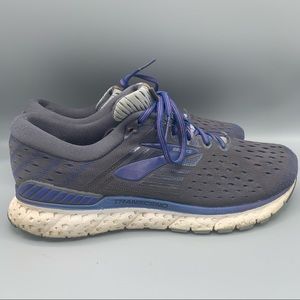 Brooks Transcend 6 Mens Size 10 Shoes Blue Gray